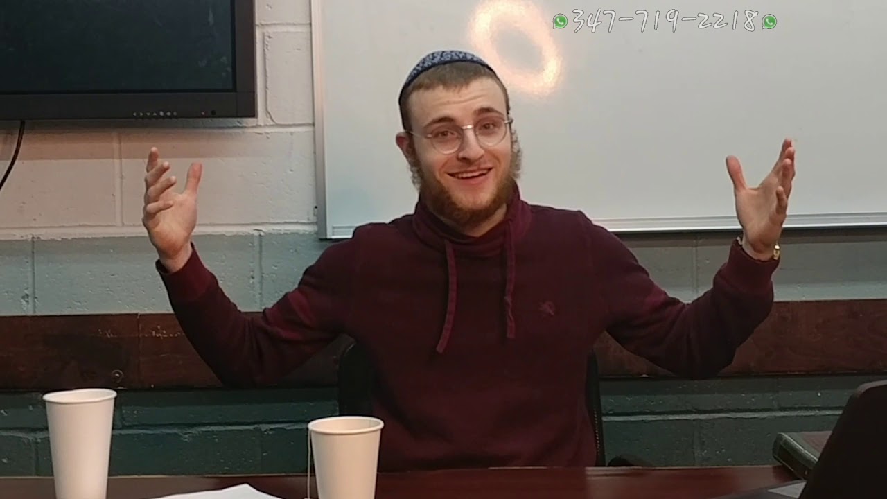 Moshe's interesting qualification.