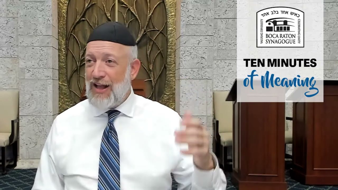Ten Minutes of Meaning (Part 172): What Gets Measured Gets Managed  - Mesillas Yesharim