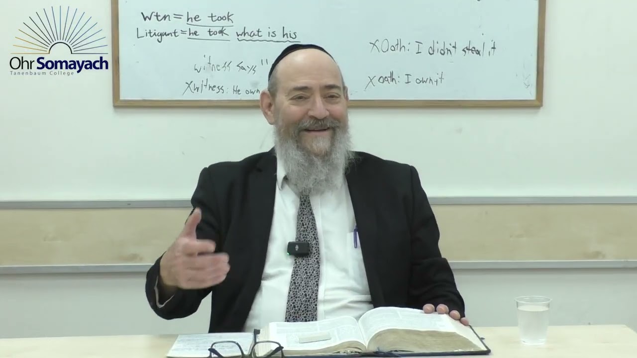 The Kosher Cheeseburger - Vayigash (Rabbi Dovid Kaplan) (Weekly Parsha)
