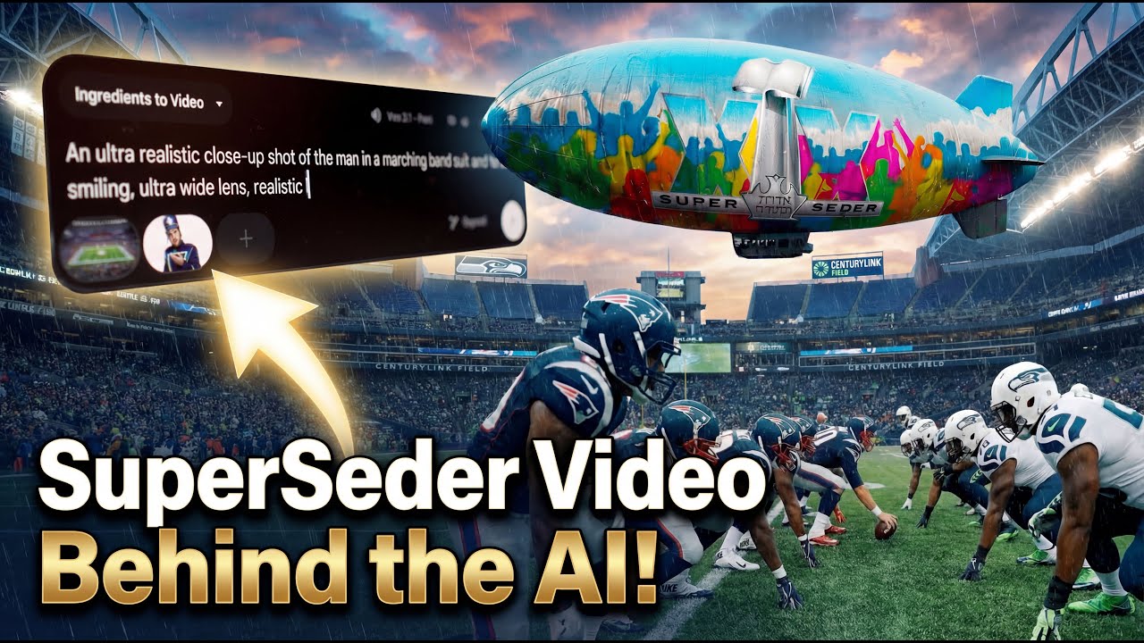 Lipa's Super Seder Video- Revealed- Behind The AI