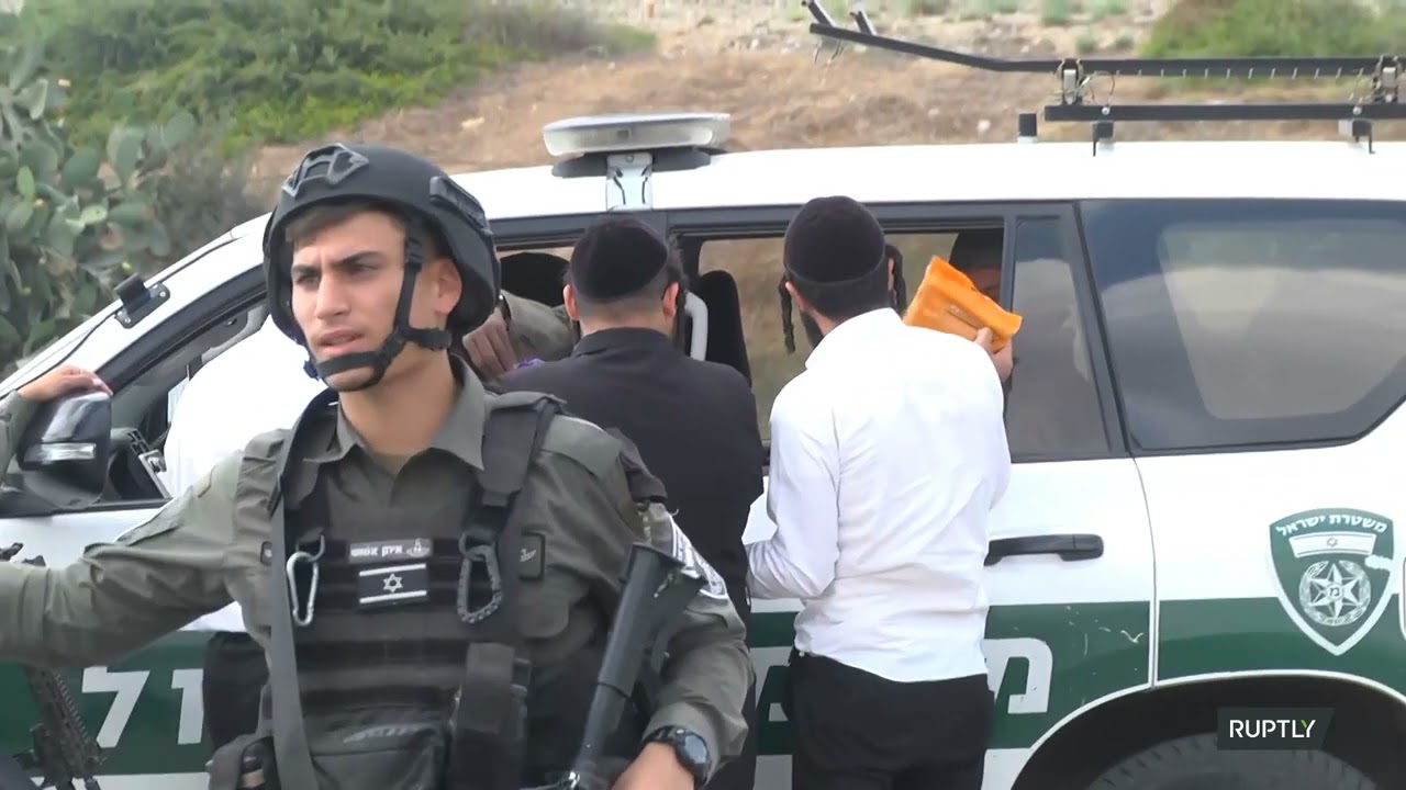 Aftermath of Hamas attack in Israel's Kfar Aza