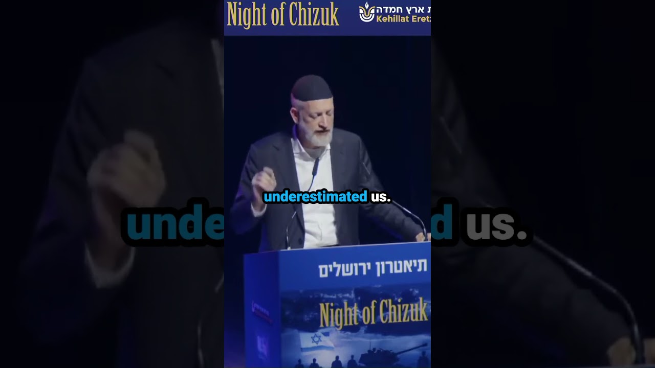 They UNDERESTIMATED the Jewish Nation.