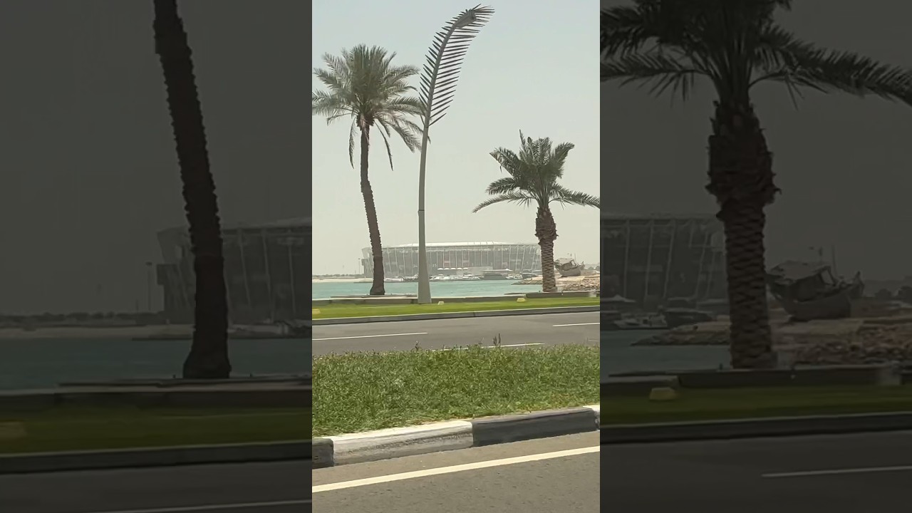 Qatar Doha 6 months after the World Cup 🇶🇦⚽️ #shorts #qatar #doha #football #worldcup #flags