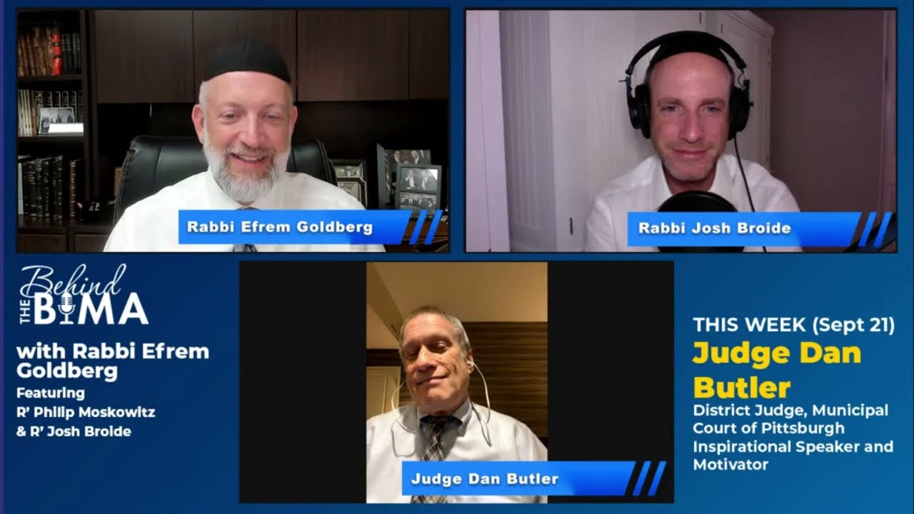 #102: Behind the Bima - Judge Dan Butler