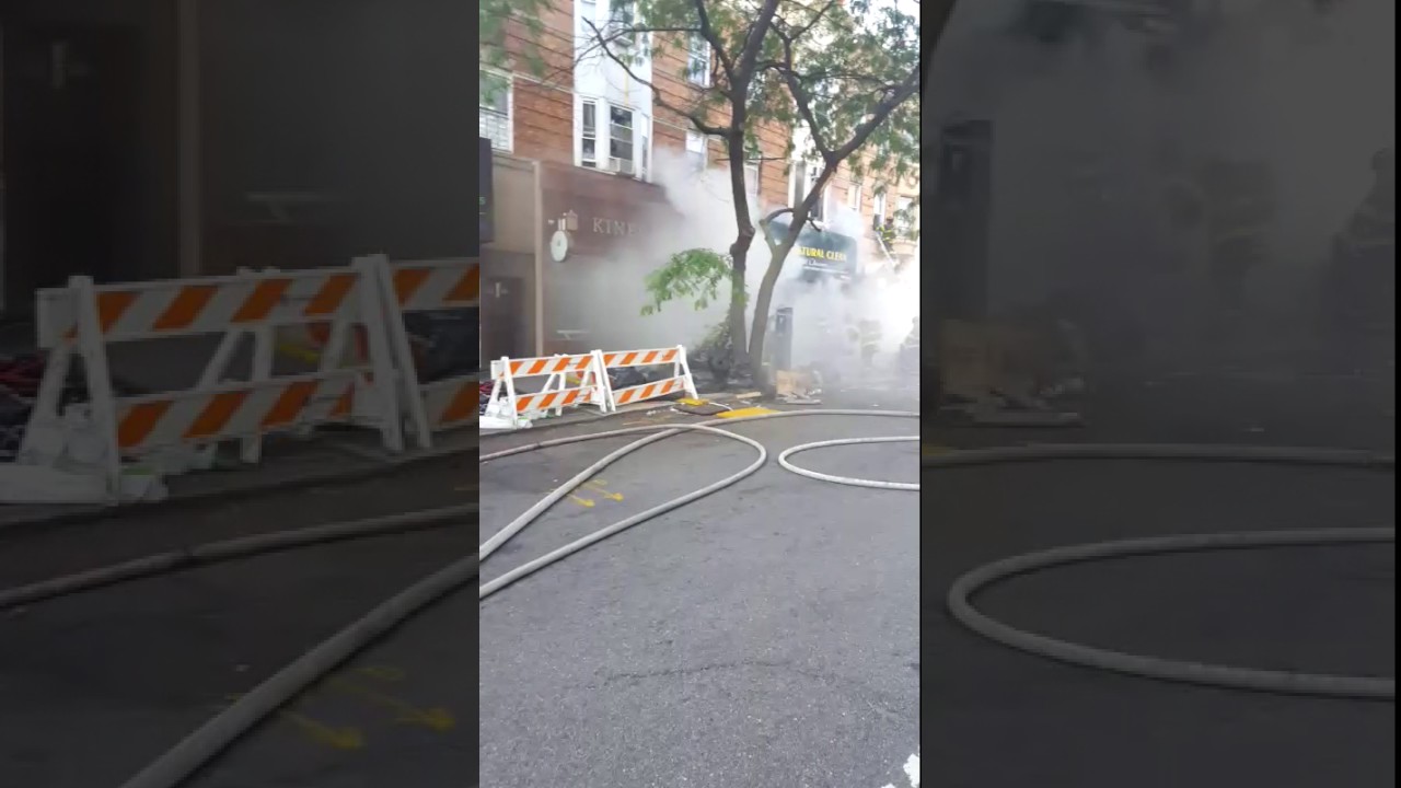 Dry Cleaners Fire On 13 Ave In Boro Park