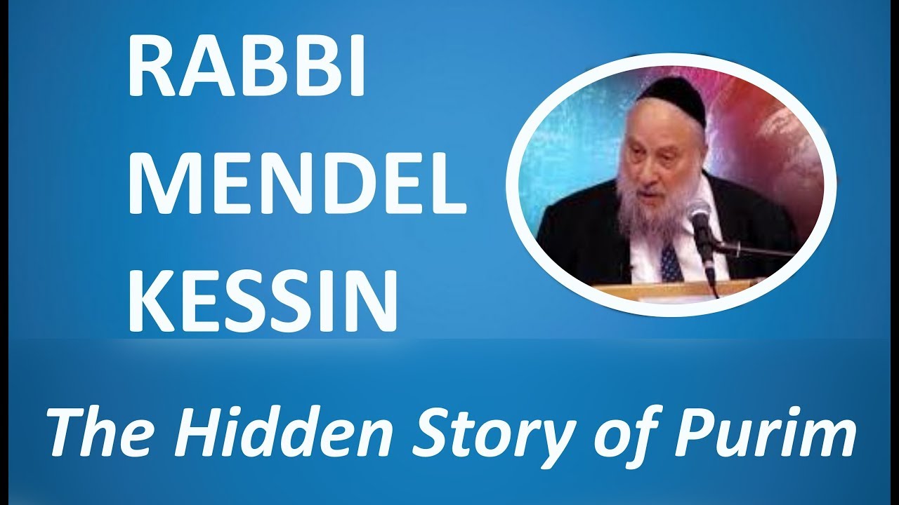 Rabbi Mendel Kessin: Purim, Masks and the Corona Virus