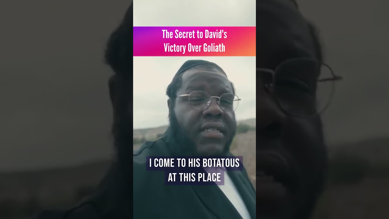 The Secret to David’s Victory Over Goliath