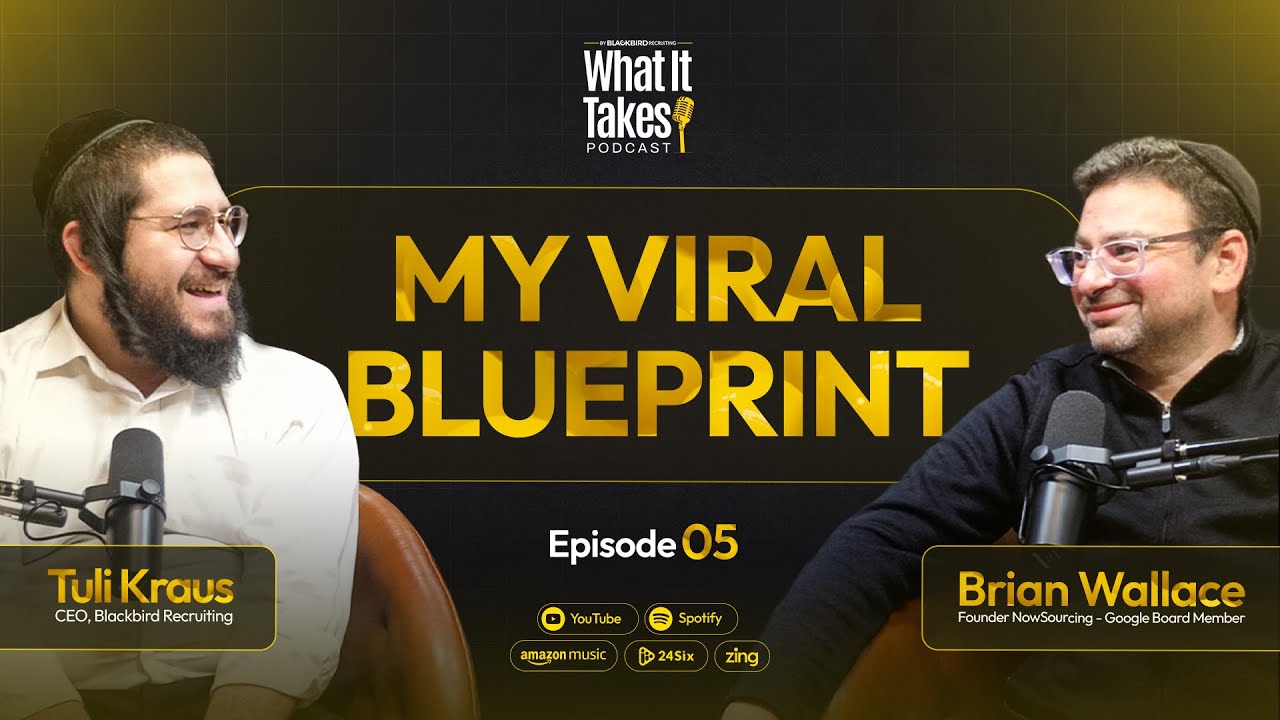 What It Takes Podcast Ep 5: How Our Infographics Landed Million Dollar Deals ft. Brian Wallace