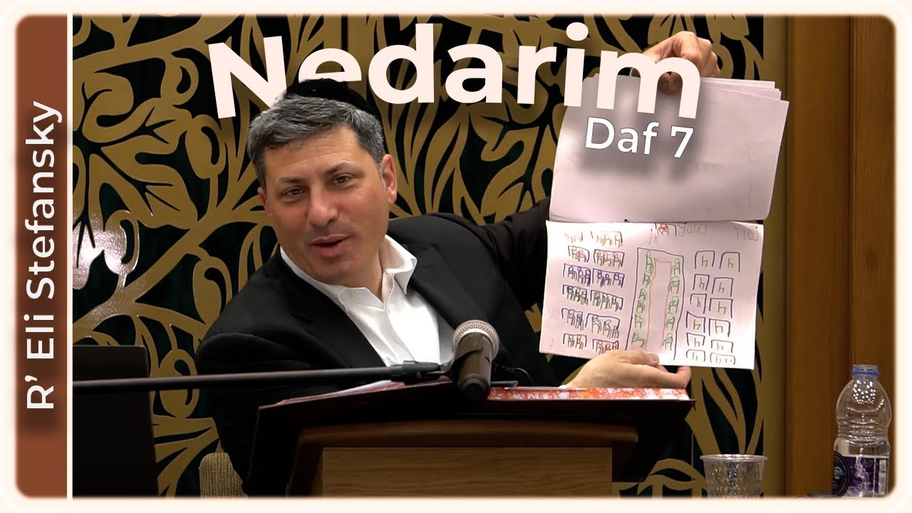 Daf Yomi Nedarim Daf 7 by R’ Eli Stefansky