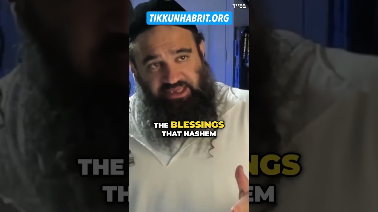 HaShem's Blessings 500x More Powerful Than Punishment! #Torah #Jewish #RabbiYaronReuven