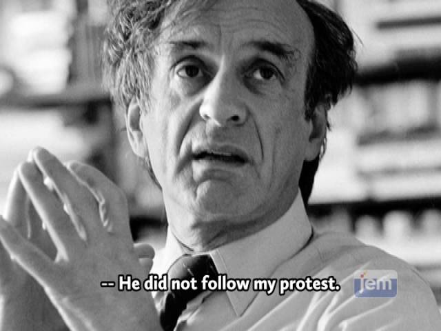 Protest of Faith | Elie Wiesel and the Rebbe