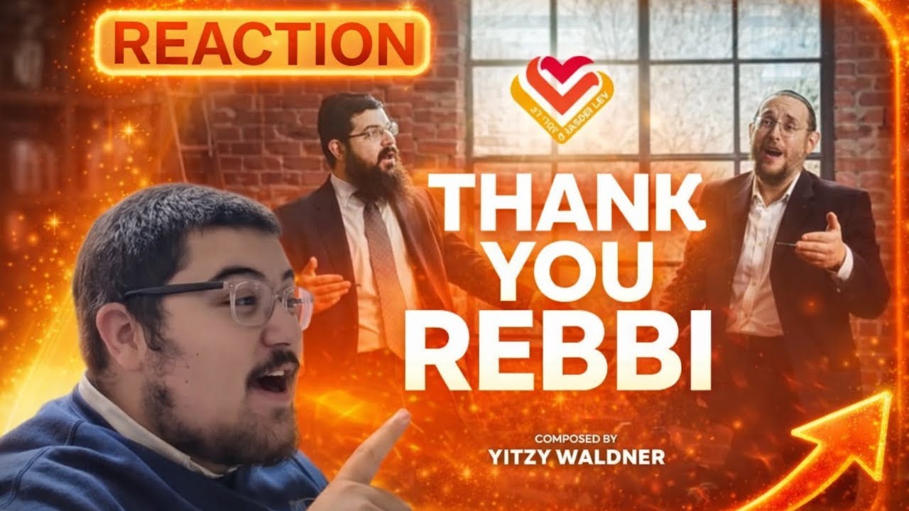 Thank You Rebbi Feat. Benny Friedman & Yitzy Waldner - Chasdei Lev (Official Music Video) REACTION!!