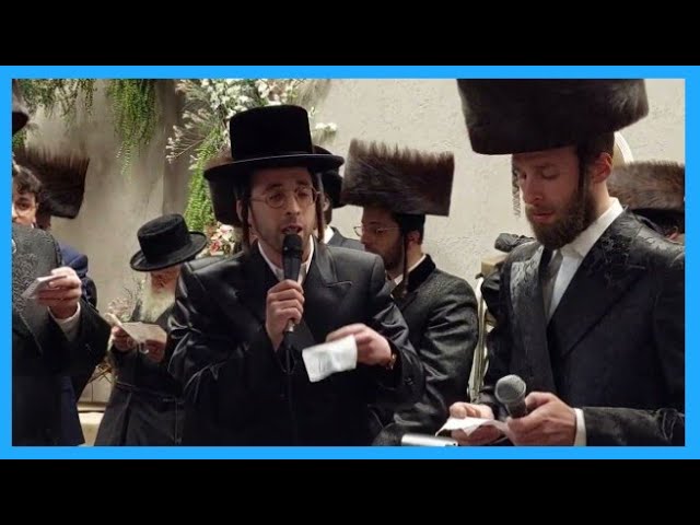 Live Chuppa - Eli Shprei Graming By His Brother Wedding | לייוו חופה! אלי שפריי