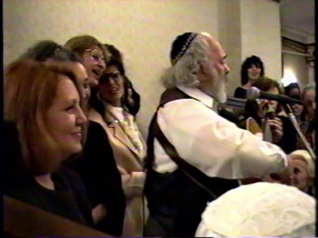 Wedding with Shlomo 3 9 93   Bob & Tamara