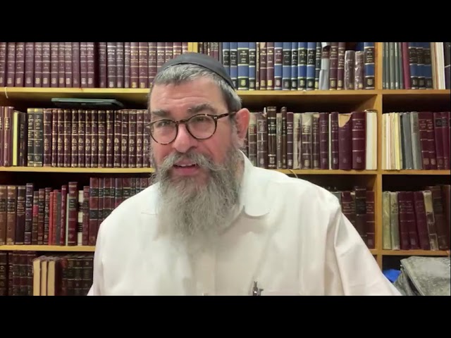 Mamer D"H Lihavin Inyan Hilula DiRaShbI 5735, Class One, Rabbi Yossi Paltiel 5783
