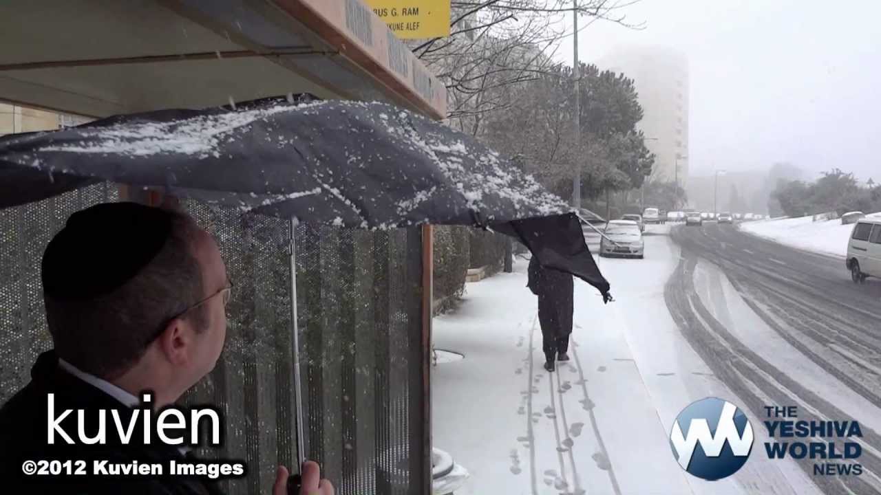 Snow in Jerusalem - March 2012