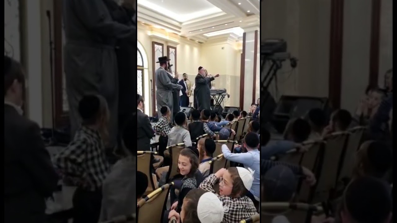 Michoel Schnitzler rocking at a event in Israel