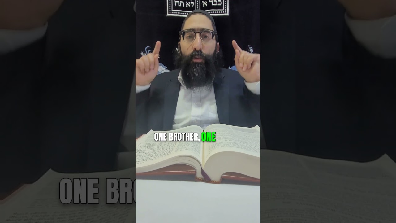 Torah Minute by Rabbi Bakshi - Judah and Benjamin: The Power of #responsibility and #Unity