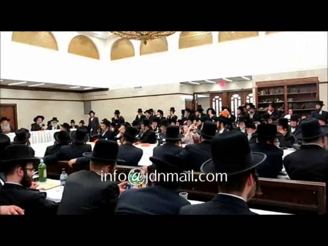 Chumash Seudah In Krula Talmud Torah In Williamsburg- Tamuz 5773