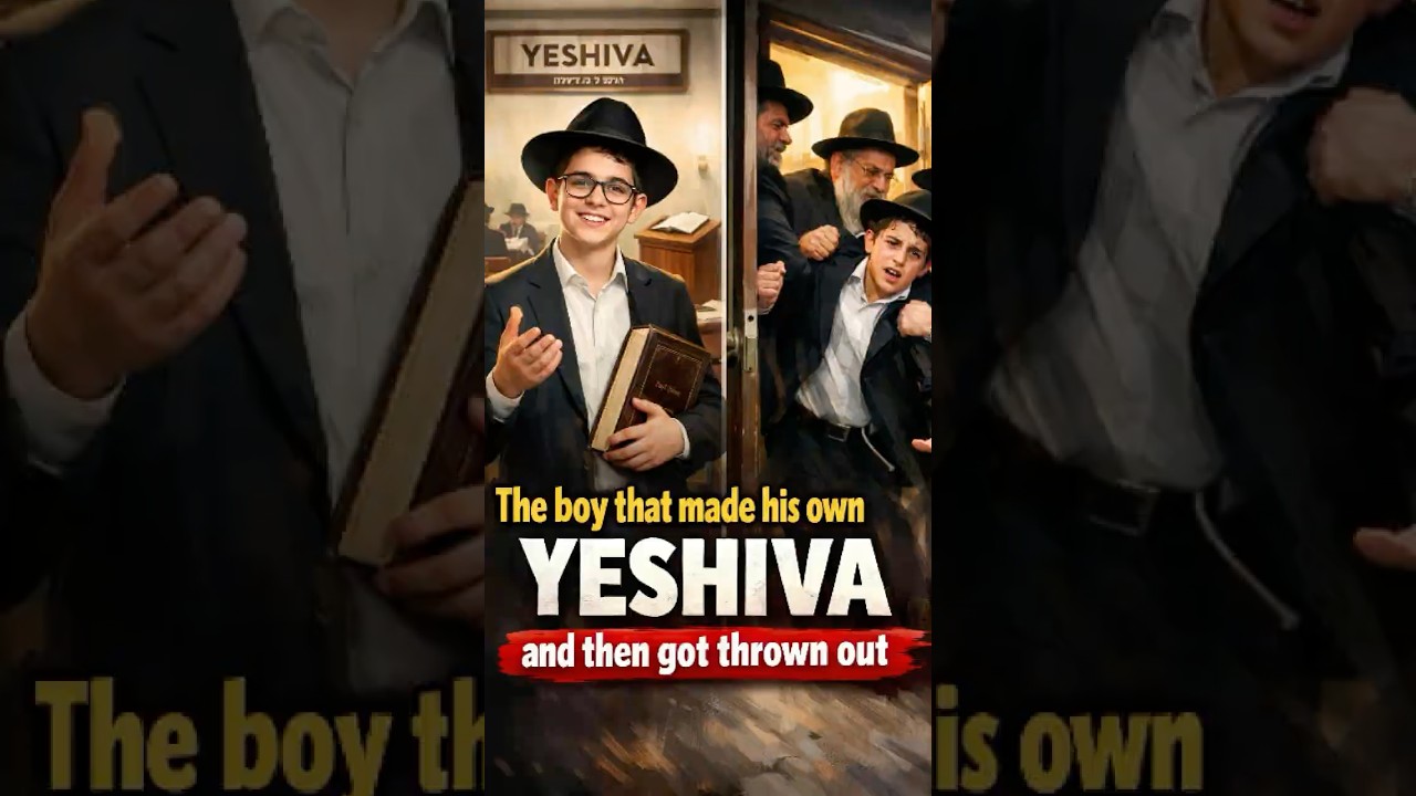 He Built His Own Yeshiva at 15… Then Got KICKED OUT 😳#CrazyStory #EntrepreneurMindset #Unbelievable