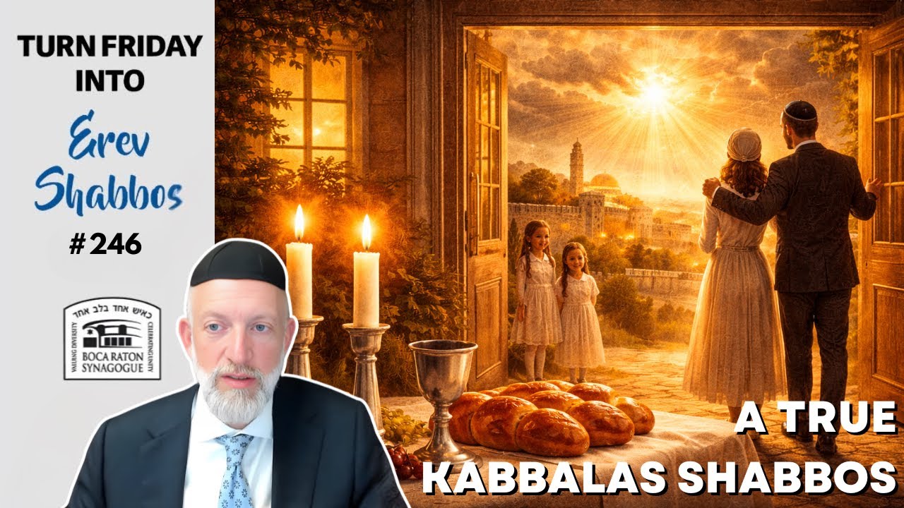 Don’t Let Shabbos Wait for You | Turn Friday into Erev Shabbos #246