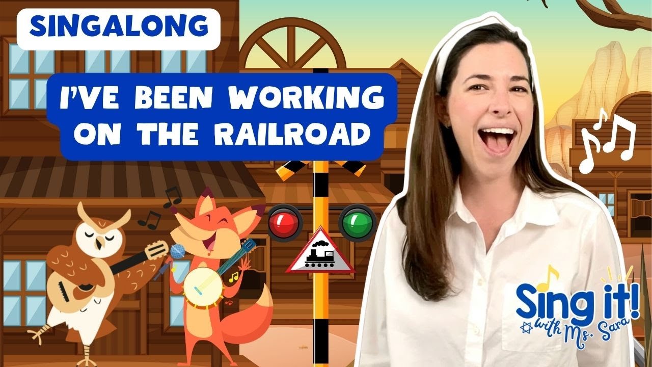 I've Been Working on the Railroad with Ms. Sara | Jewish Kids Songs | Fun Singalong for Children