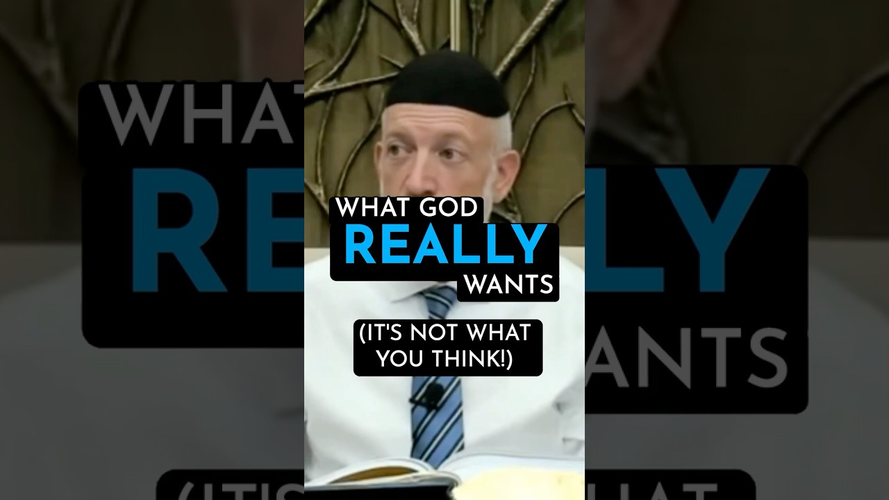 What God REALLY wants (it's not what you think!)