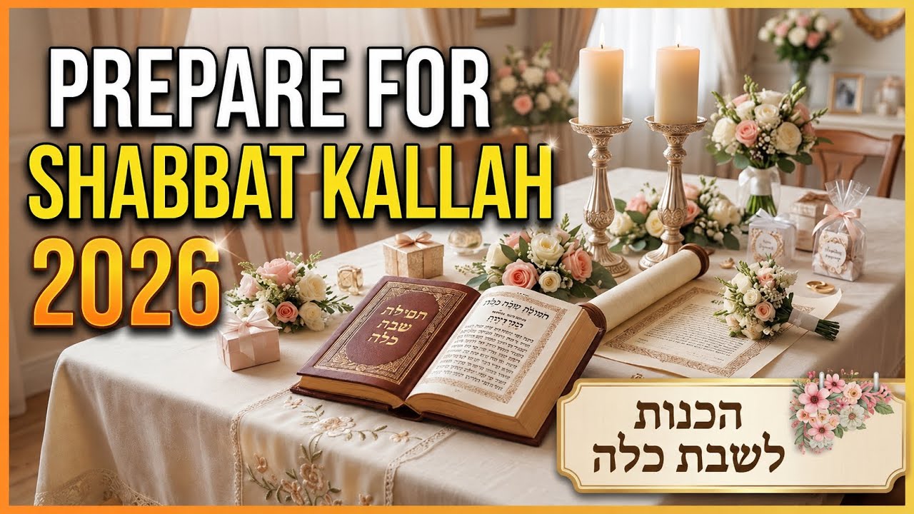 PREPARE FOR SHABBAT KALLAH