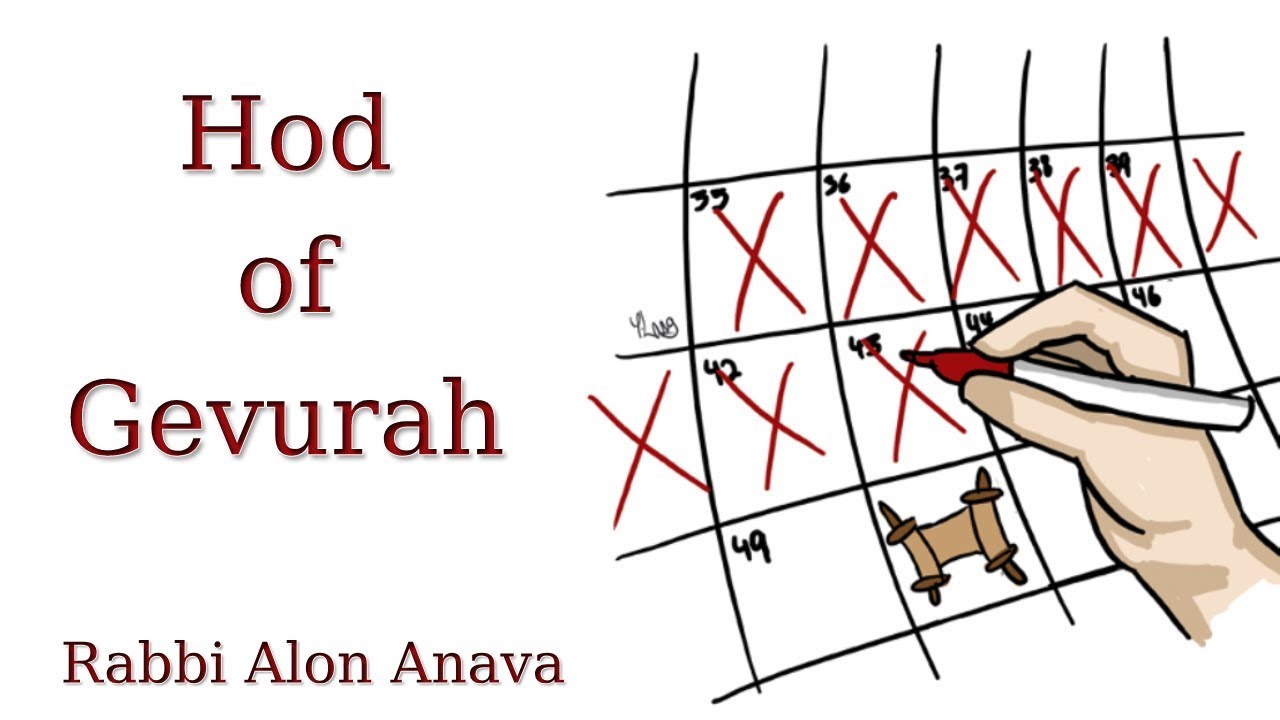 Hod Of Gevurah - Counting the Omer - "Recognize you're great" - Rabbi Alon Anava