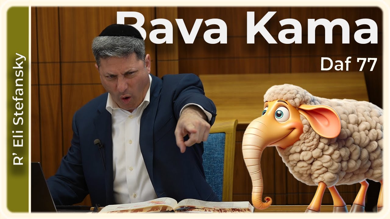Daf Yomi Bava Kama Daf 77 by R’ Eli Stefansky