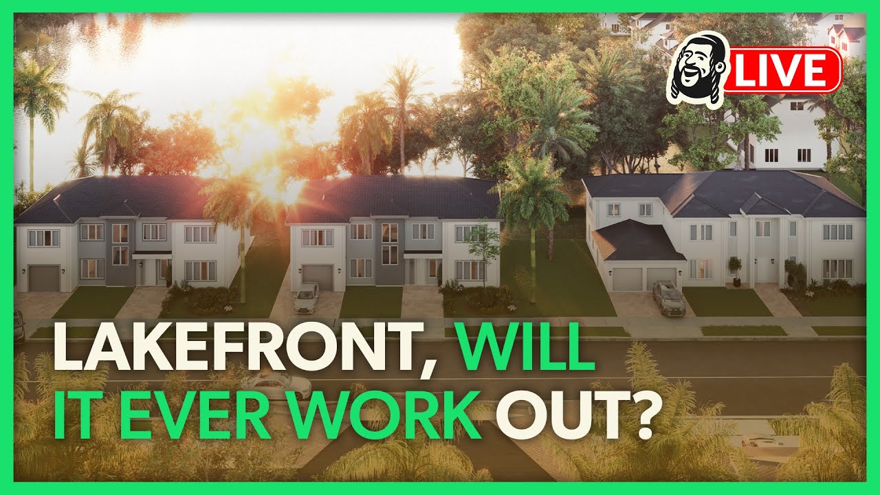 LAKEFRONT, WILL IT EVER WORK OUT? - ShmueliCast LIVE discussion with the Lakefront committee.