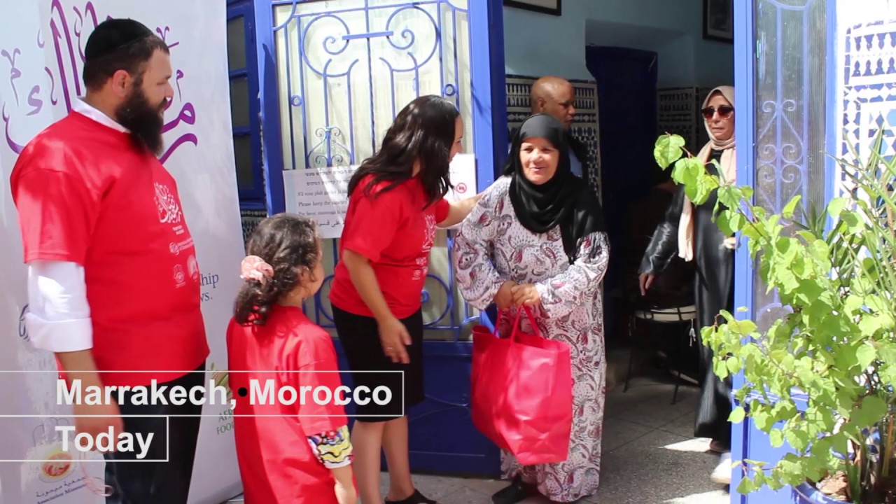 Morocco   IFCJ, Chabad Deliver Food Aid To Needy Muslim Families For Ramadan