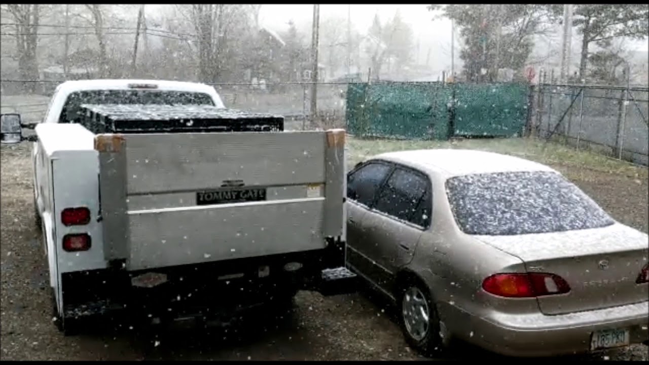 It's April 30 & It's Snowing In Monticello