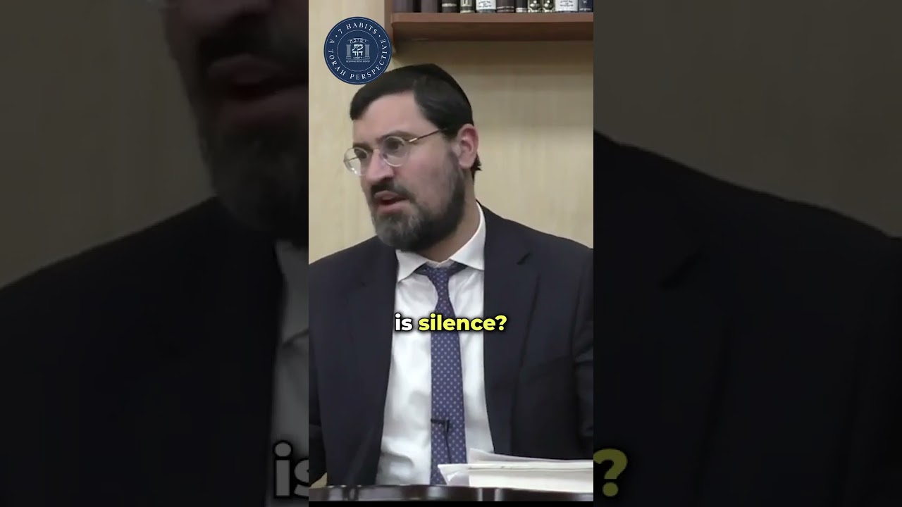 The Immense Power of Silence! #silence #speech #thepowerofwords #words #power #hidabroot #judaism