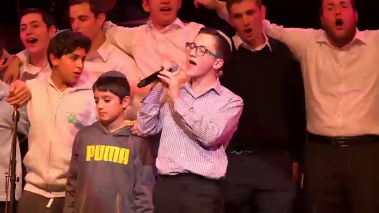 Oorah's "Alma Mater" with Dovid Pearlman and TheZone Campers at Oorah's Annual Chanukah Event