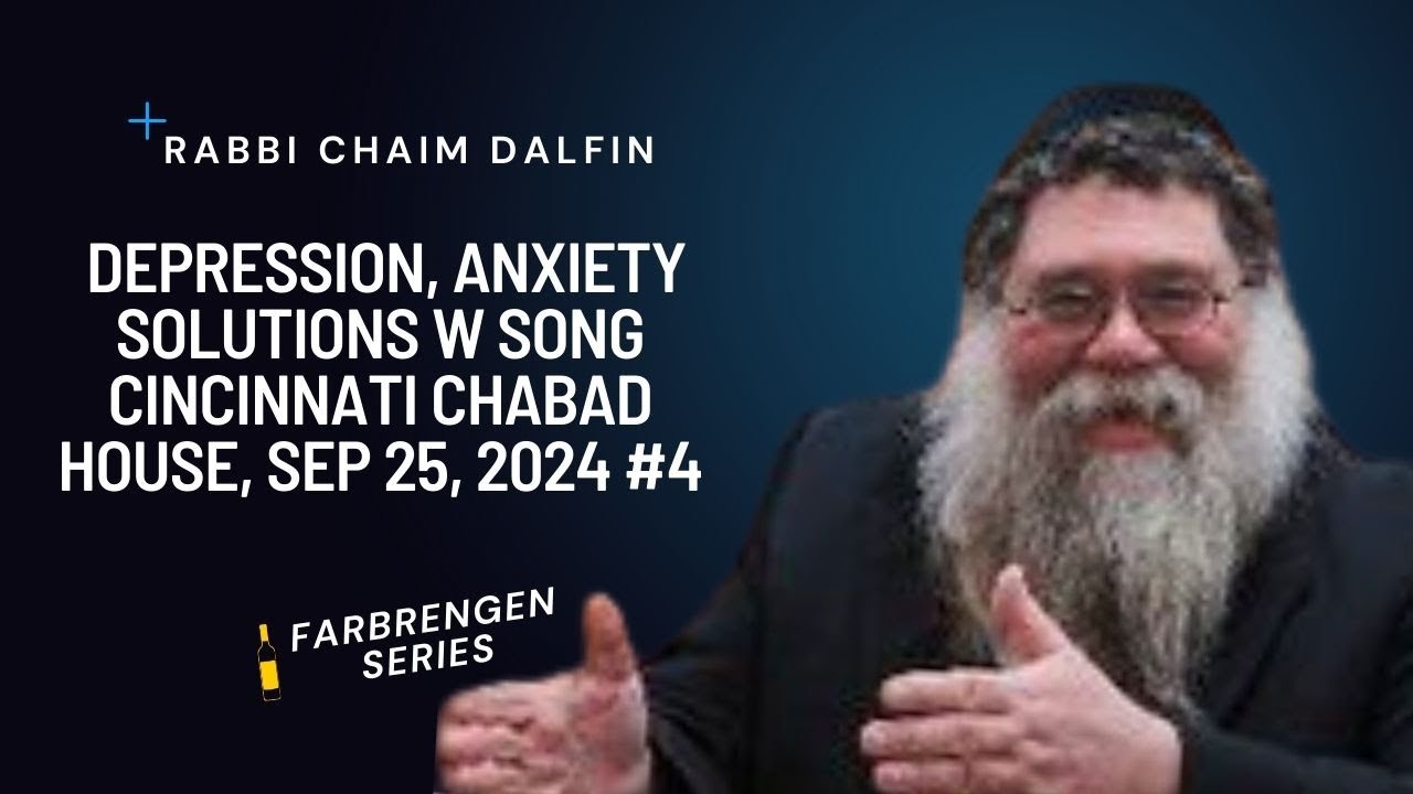 Lively meditative song w much enthusiasm - Cincinnati Chabad House Farbrengen #4- Rabbi Chaim Dalfin