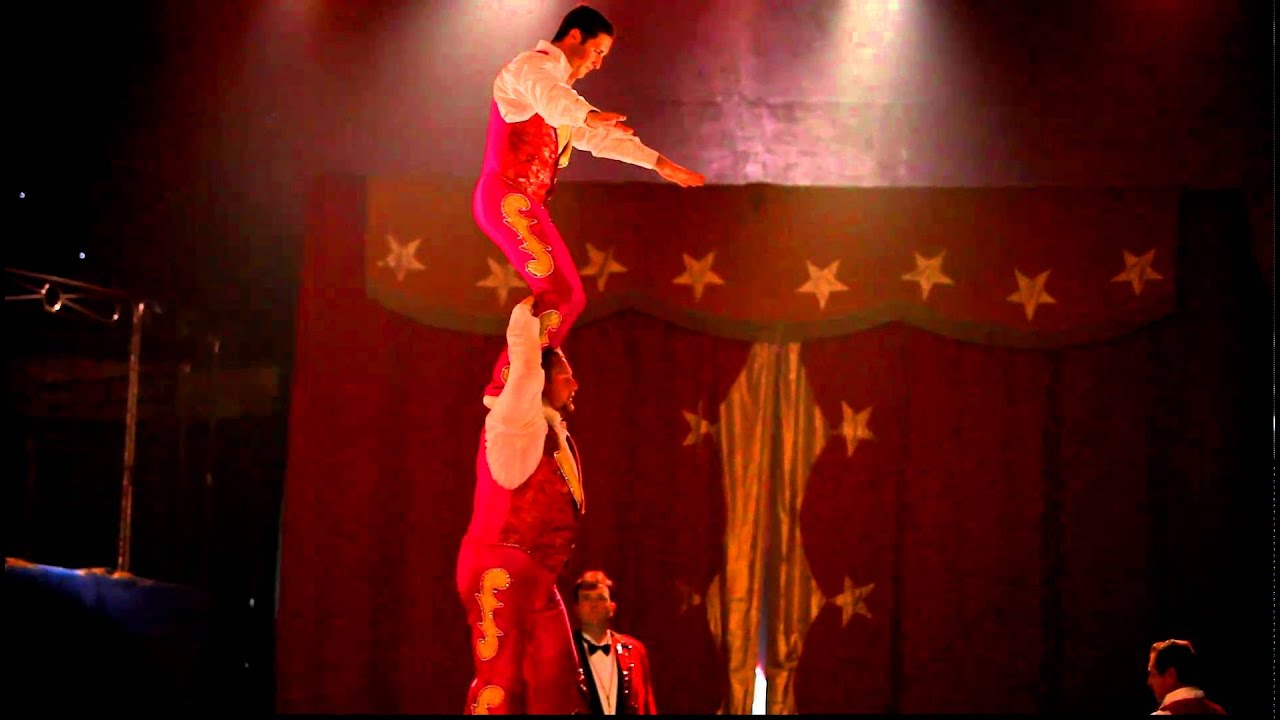 Oops! Circus guys mess up