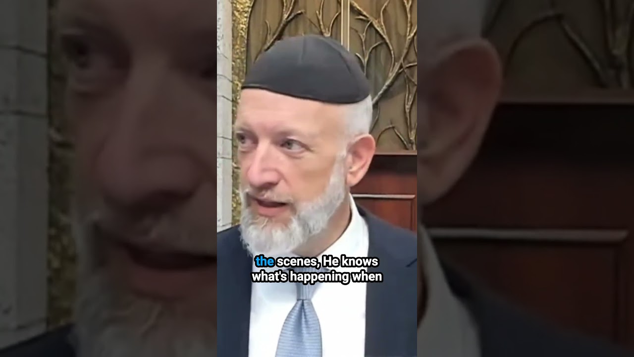 What does Hashem SEE when He LOOKS at YOUR life?