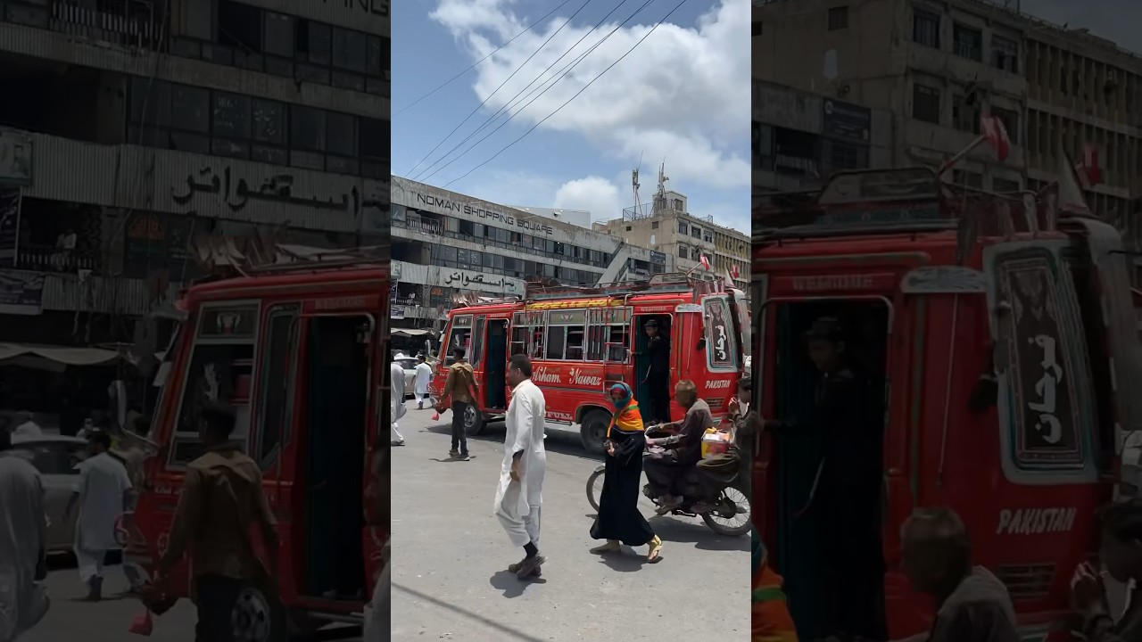 Intersection in Karachi Pakistan 🇵🇰
