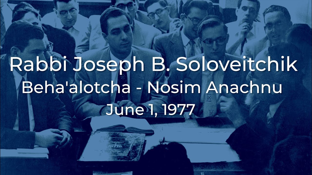 Beha'alotcha — Nosim Anachnu