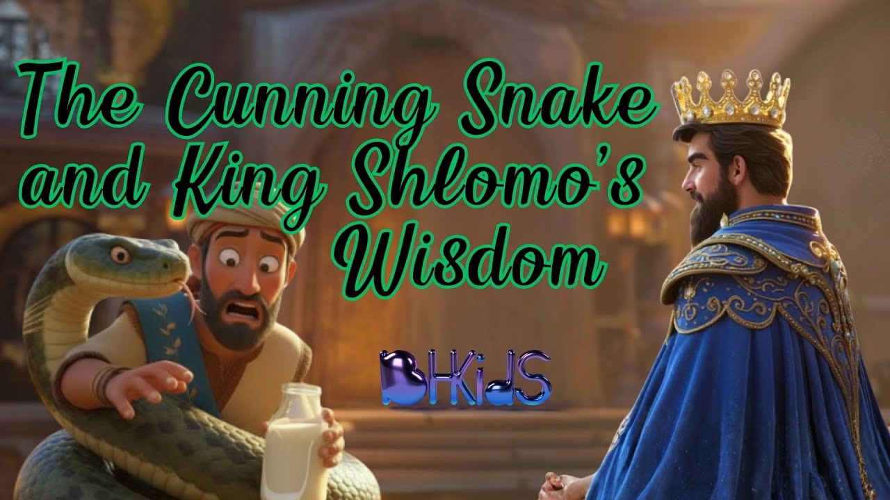 The Cunning Snake and King Shlomo's Wisdom 🐍✨  | TORAH FOR KIDS AI