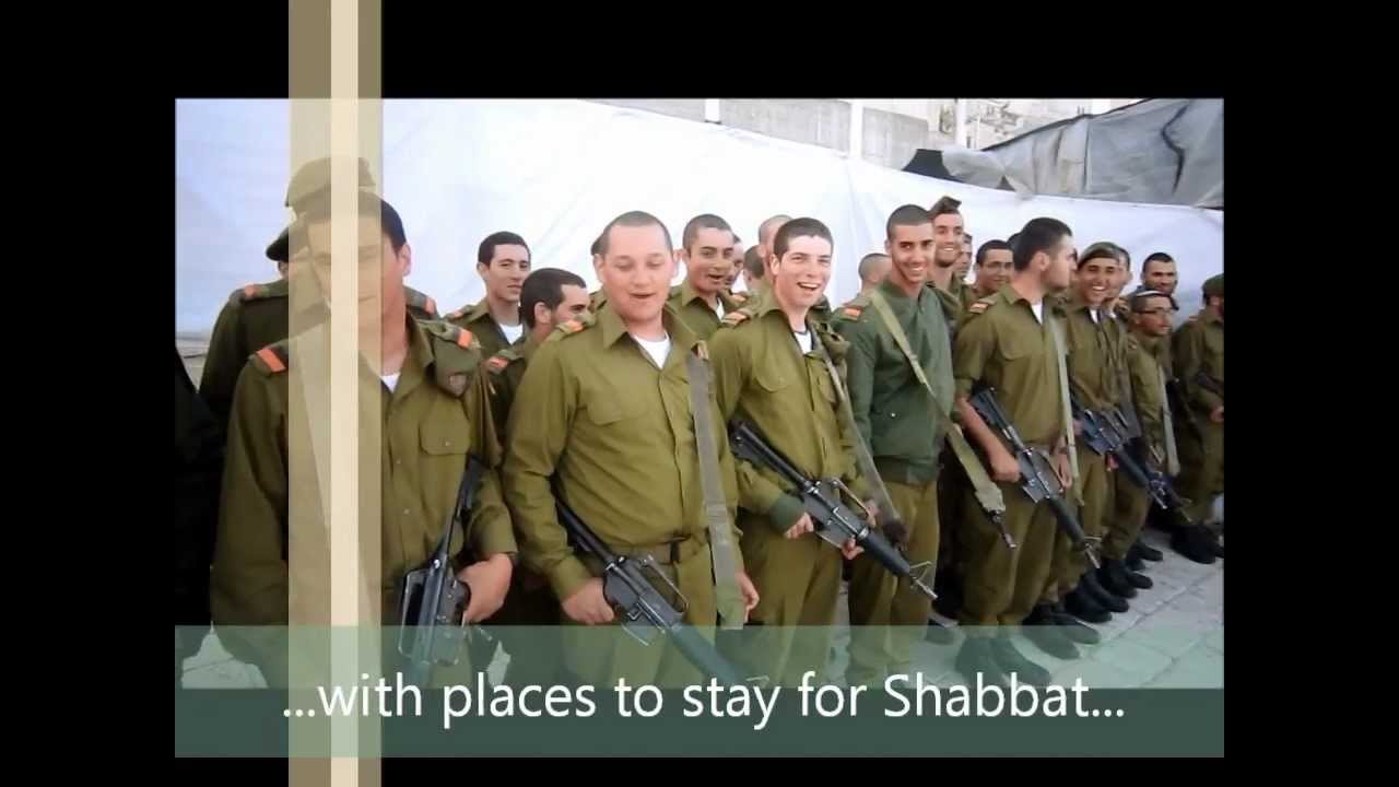 We take care of our Israeli Soldiers!