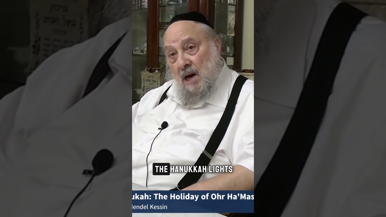 Chanukah Light Proclaims One Reality: God Is The Source Of Everything.