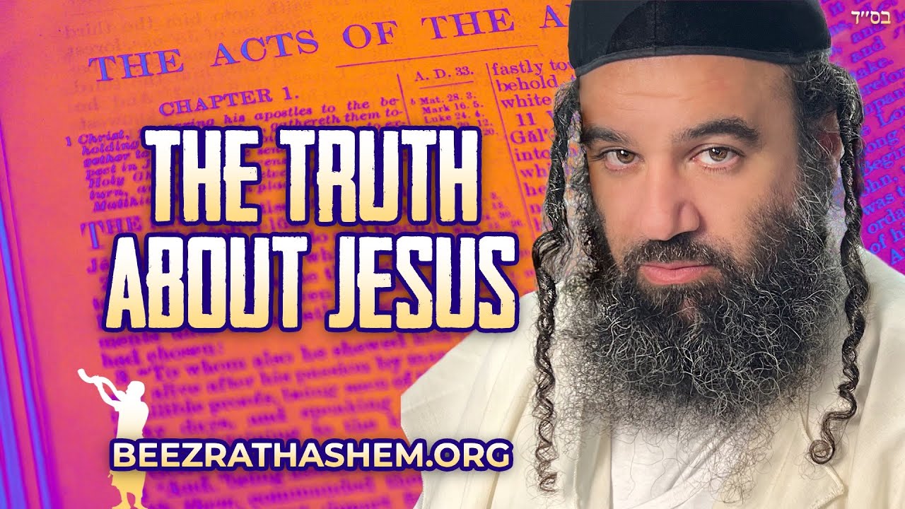 JEWISH RABBI TELLS THE TRUTH ABOUT JESUS