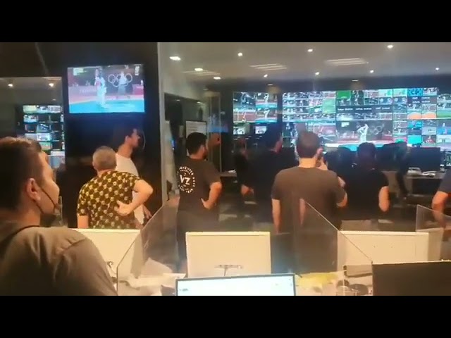 Israelis cheer as Israeli Taekwondo Athlete Avishag Semberg wins bronze at the Olympics