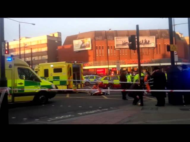 Struck pedestrian in Stamford Hill (Media Resource Group)