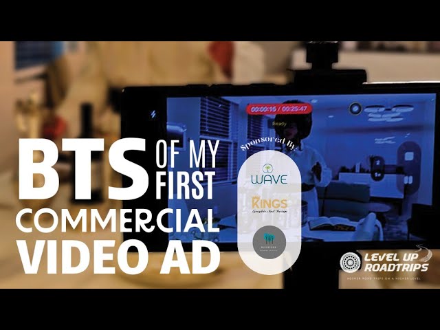 BTS of my first commercial video Ad | Yiddish