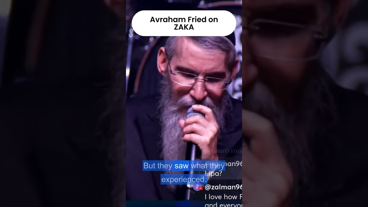 Avraham Fried on ZAKA! @Avraham_Fried @freilachband #zaka #oct7 #concert #live #jewishmusic