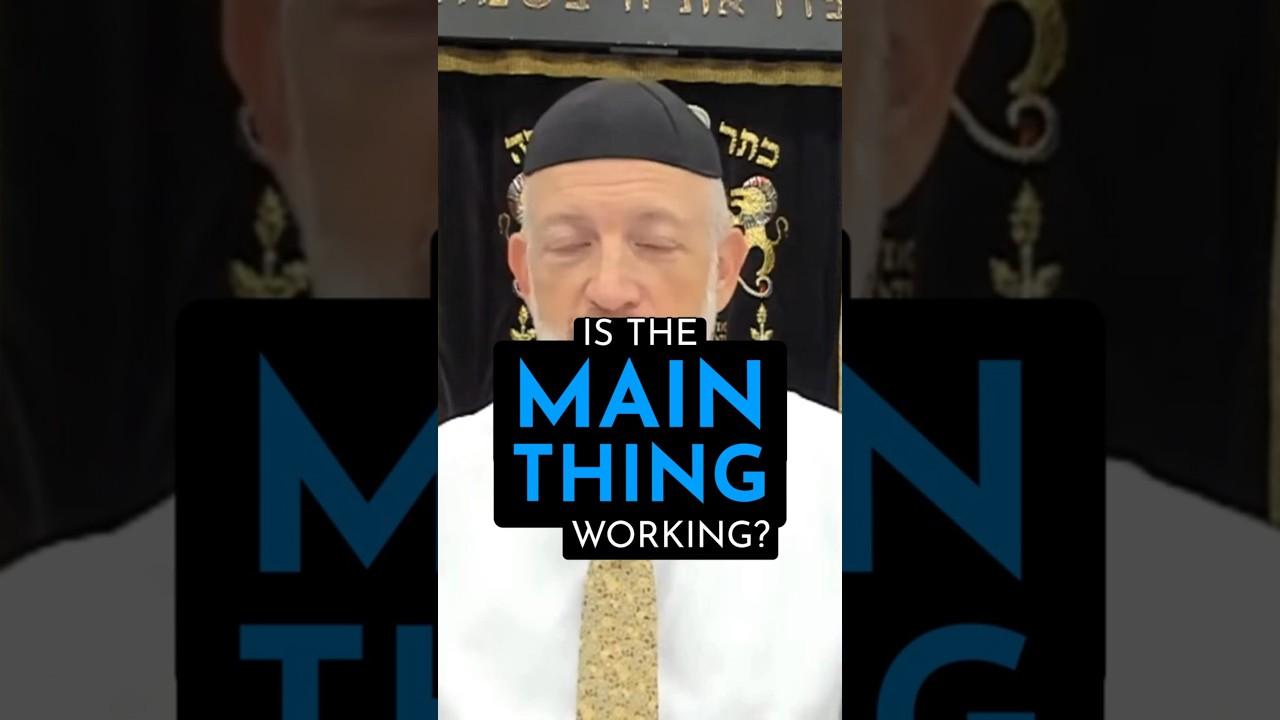 Is the MAIN THING working?