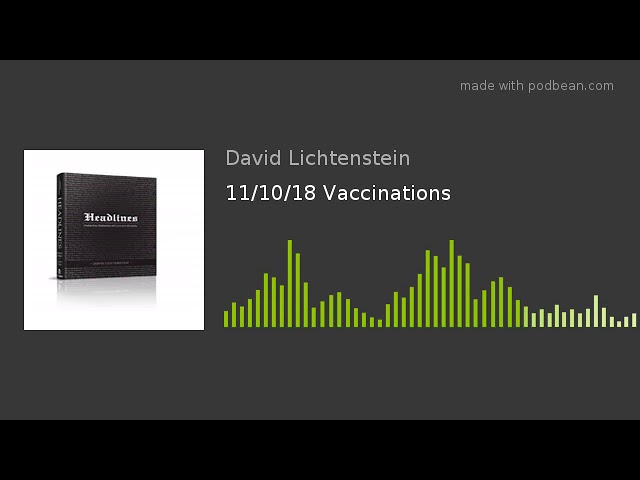 11/10/18 Vaccinations